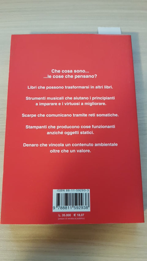 QUANDO LE COSE INIZIANO A PENSARE Gershenfeld GARZANTI intelligenza artificiale