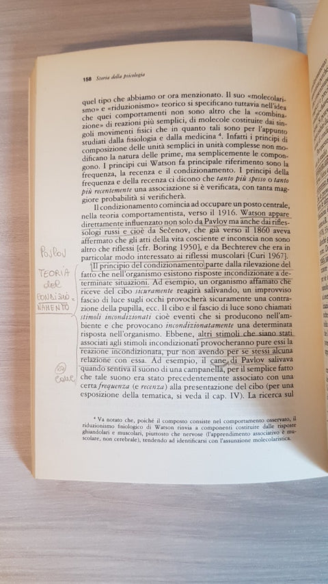 STORIA DELLA PSICOLOGIA - LEGRENZI PAOLO - IL MULINO - 1985