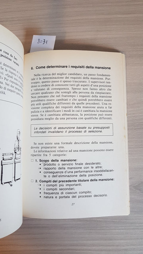 GUIDA PRATICA ALLA SELEZIONE DEL PERSONALE - MADDUX 2009 FRANCOANGELI valutare