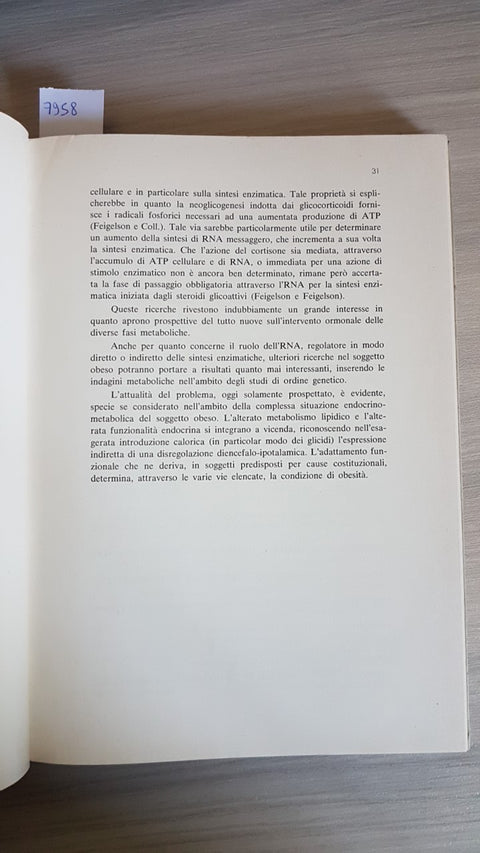 ASPETTI METABOLICI E NEUROPSICHICI DELL'OBESITA' INFANTILE - MINERVA 1966