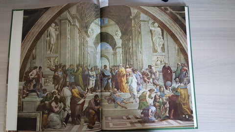 RAFFAELLO LE STANZE VATICANE  i grandi decoratori 1983 FABBRI - SANZIO ex-libris