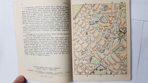 ANNO SANTO 1950 PICCOLA GUIDA DI ROMA PER I PELELGRINI Giubileo Vaticano Papa