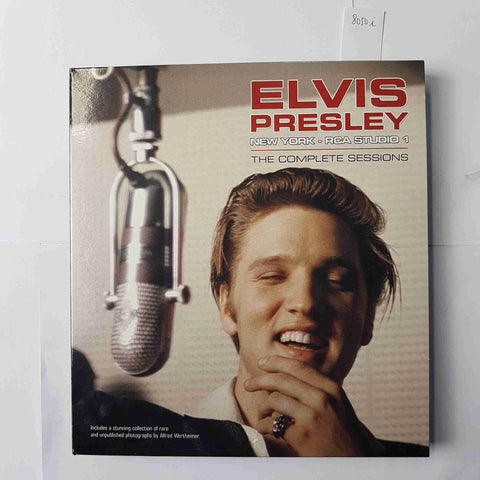 ELVIS PRESLEY NEW YORK RCA STUDIO 1 THE COMPLETE SESSIONS 2007 CD + DVD + BOOK