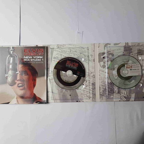 ELVIS PRESLEY NEW YORK RCA STUDIO 1 THE COMPLETE SESSIONS 2007 CD + DVD + BOOK