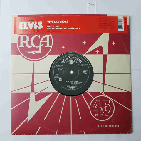 ELVIS PRESLEY the king VIVA LAS VEGAS 2007 vinile 10" RCA limited edition 13/18