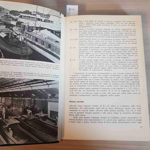 IL LIBRO COMPLETO DELLA MOTONAUTICA - JUAN BAADER 1973 MURSIA motoscafi yacht