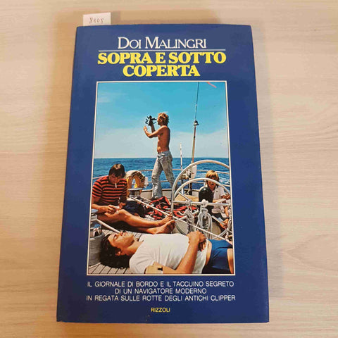 SOPRA E SOTTO COPERTA - DOI MALINGRI 1977 RIZZOLI  1°ED. clipper regata