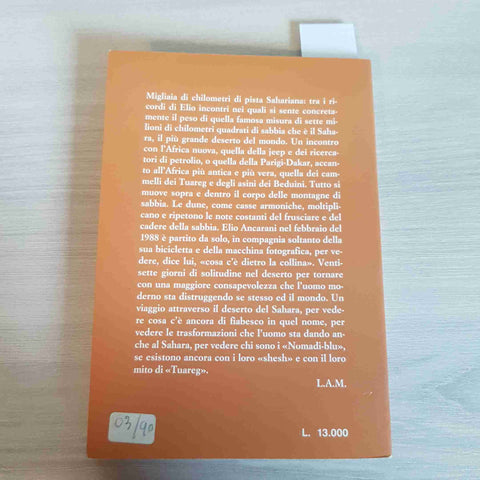 IL SAHARA IN BICICLETTA DA ALGERI A TAMANRASSET - MONTI 1990 GT EDIZIONI diario