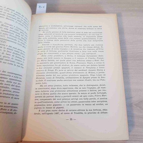 MONDO NUOVO de orbe novo P. MARTIRE D'ANGHIERA 1958 ISTITUTO EDITORIALE ITALIAN