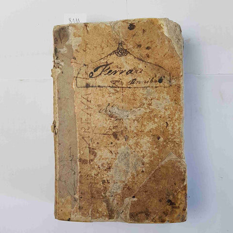 1794 NUOVO VOCABOLARIO ITALIANO LATINO compilato CARLO MANDOSIO 1°parte GALEAZZI