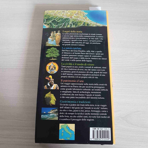 ITALIA guide oro TOURING CLUB ITALIANO 1997 libri per viaggiare itinerari