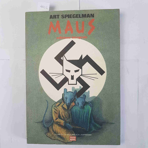 ART SPIEGELMAN 2006 MAUS edizione integrale REPUBBLICA L'ESPRESSO graphic novel