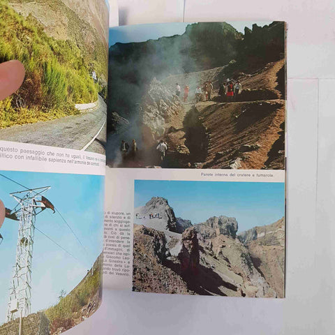 VESUVIO VULCANO guida illustrata a colori CARCAVALLO NAPOLI anni 80?