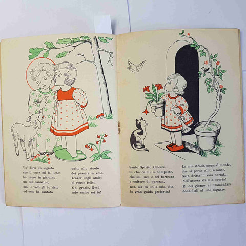 LODIAMO IL SIGNORE M.R. Battistella 1971 EDIZIONI PAOLINE ALBA vintage bambini