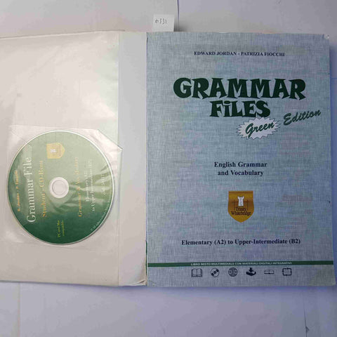 GRAMMAR FILES green edition ELEMENTARY A2 TO UPPER INTERMEDIATE B2 Trinity CDROM