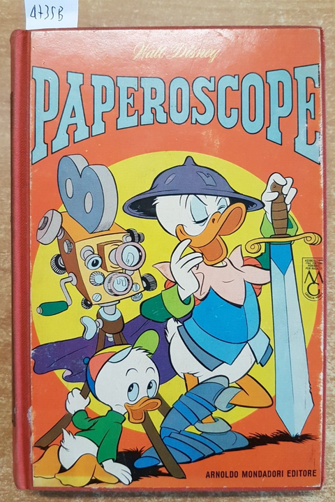 PAPEROSCOPE - I Classici di Walt Disney 19 MONDADORI 1ED. 1965 TOPOLINO (4