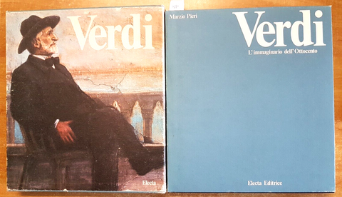 VERDI L'IMMAGINARIO DELL OTTOCENTO con cofanetto - MARZIO PIERI 1981 ELECTA