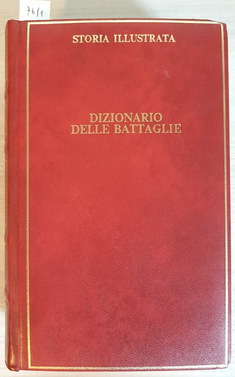 DIZIONARIO DELLE BATTAGLIE con 2 cartine STORIA ILLUSTRATA 1968 MONDADORI (