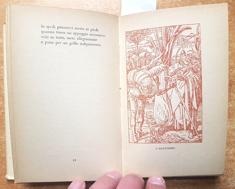 CENTO APOLOGHI DI TRILUSSA - MONDADORI 1941 ILLUSTRATO romanesco poesie (12