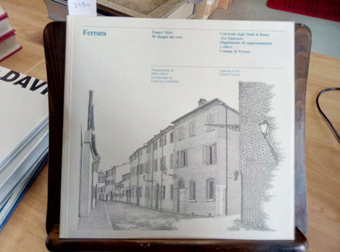 FERRARA 50 DISEGNI DAL VERO - FRANCO MIRRI 1989 GABRIELE CORBO (2780)