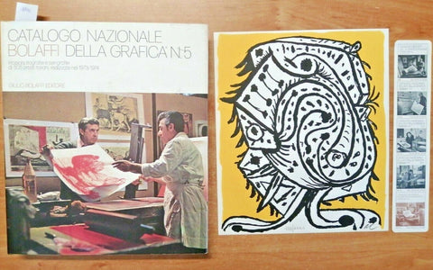 CATALOGO NAZIONALE BOLAFFI DELLA GRAFICA N 5 + OPERA DI ARTURO CARMASSI (4