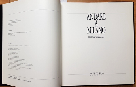 ANDARE A MILANO - ANTEA 1990 BUCCELLATI LOPEZ storia locale immagini d'epoca758