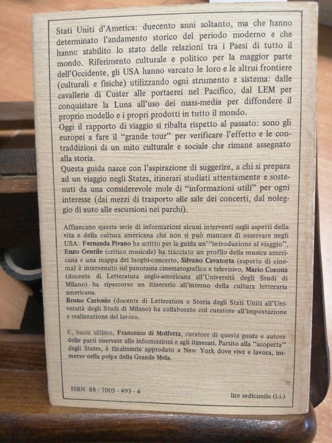 FRANCESCO DI MOLFETTA - USA (STATI UNITI) - 1984 - CLUP - FERNANDA PIV