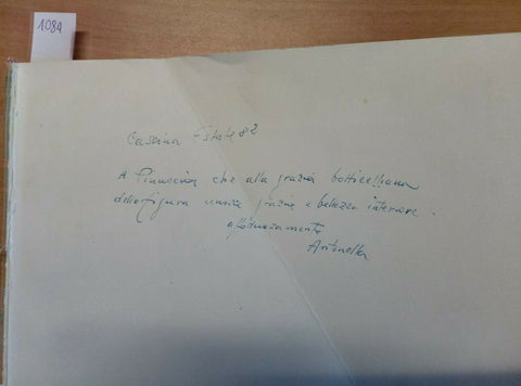 ANTONELLA GAMBA - MAGUGLIANI 1968 LA GINESTRA CATALOGO CON DEDICA AUTOGRAFA 1084