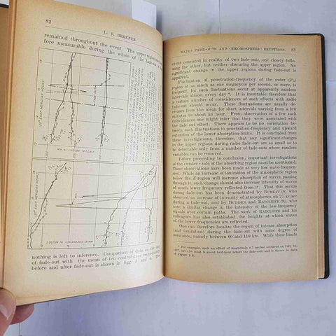 RELATIONS ENTRE LES PHENOMENES SOLAIRES ET TERRESTRES 1939 BARBERA illustrato