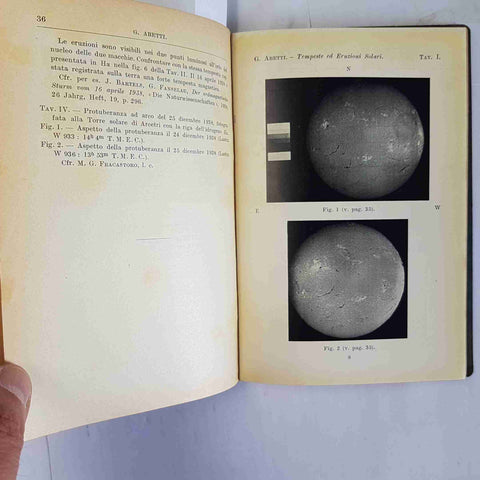 RELATIONS ENTRE LES PHENOMENES SOLAIRES ET TERRESTRES 1939 BARBERA illustrato