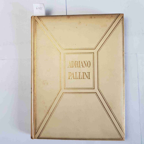 ADRIANO PALLINI 1956 tir.lim.num. 157/250 MARINI MANZU' FONTANA DE CHIRICO