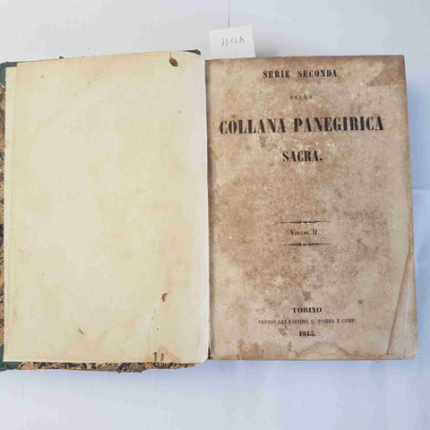 2 PANEGIRICI: DEL TEOLOGO COSTANZO MALACARNE 1845 + PADRE PACIFICO DEANI 1846