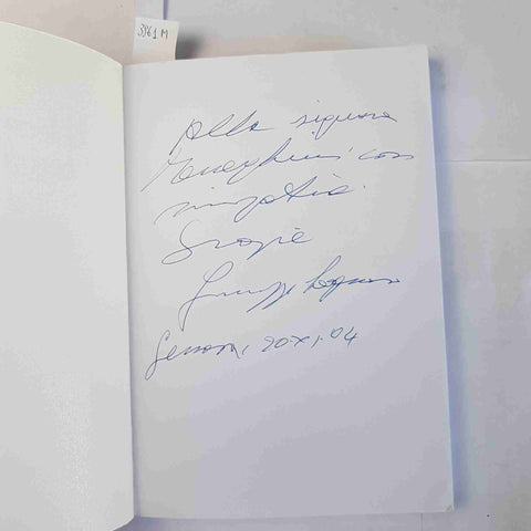 Il brogliaccio del tenente Laganà GIUSEPPE LAGANARO 2004 AUTOGRAFATO carabinieri