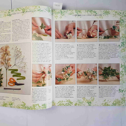 IL LIBRO COMPLETO DEI FIORI IN CASA decorare comporre arredare 1993 DE AGOSTINI