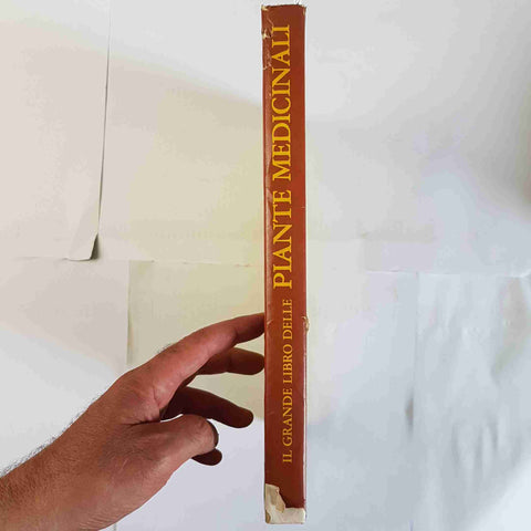 IL GRANDE LIBRO DELLE PIANTE MEDICINALI 1984 VALLARDI erbe fitoterapia infusi