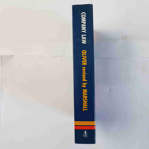 COMPANY LAW - Oliver Marshall 1987 M&E HANDBOOKS: LAW economia finanza