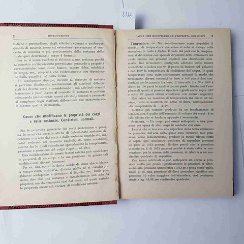 ELEMENTI DI CHIMICA E DI MINERALOGIA Quartaroli Aloisi 1946 SANSONI medie super.