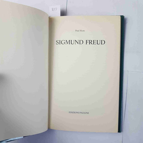 SIGMUND FREUD biografia di Paul Rom 1983 EDIZIONI PAOLINE