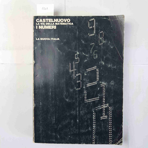 LA VIA DELLA MATEMATICA I NUMERI - CASTELNUOVO 1976 LA NUOVA ITALIA