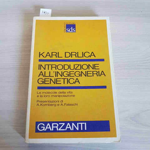 INTRODUZIONE ALL'INGEGNERIA GENETICA - DRLICA - GARZANTI - 1986