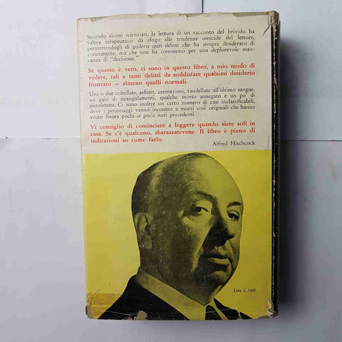 ALFRED HITCHCOCK presenta I TERRORI CHE PREFERISCO 1° EDIZIONE 1960 FELTRINELLI