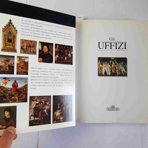 GLI UFFIZI 268 capolavori illustrati BONECHI CATALOGO COMPLETO 2000