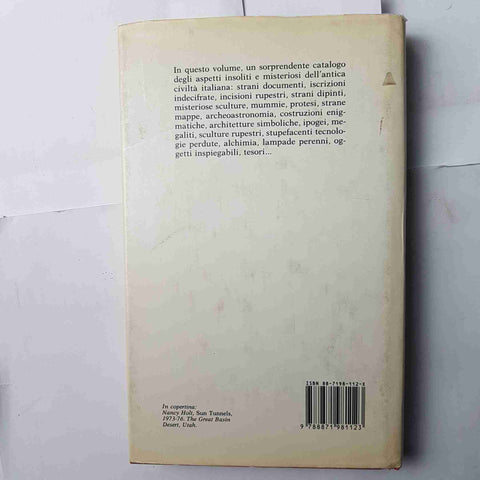 DIZIONARIO DELL'ITALIA MISTERIOSA Umberto Cordier 1991 SUGARCO