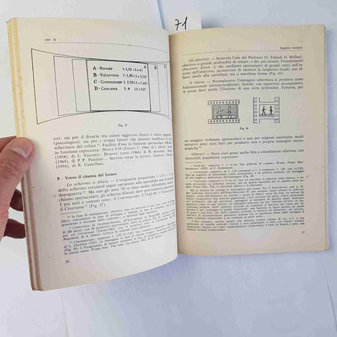 CORSO ELEMENTARE DI FILMOLOGIA Enrico Baragli 1970 SRCS STUDIO ROMANO cinema