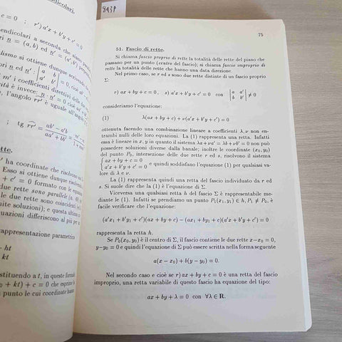 GEOMETRIA CON ELEMENTI D CALCOLO NUMERICO - CASAZZA, GALLARATI - ECIG - 1993