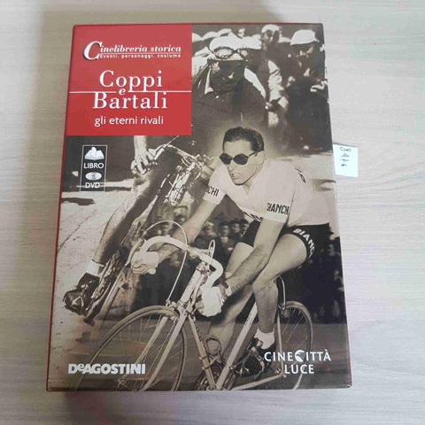 COPPI E BARTALI GLI ETERNI RIVALI libro + dvd DEAGOSTINI ciclismo 2009