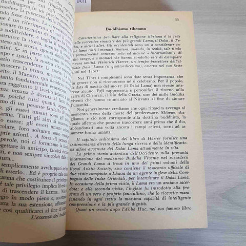 LA REINCARNAZIONE - HEAD, CRANSTON - LONGANESI 1995 buddismo taoismo induismo