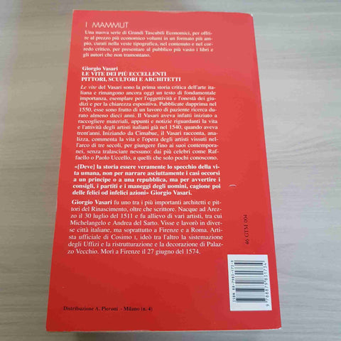 LE VITE DEI PIU' ECCELLENTI PITTORI, SCULTORI E ARCHITETTI - VASARI - NEWTON