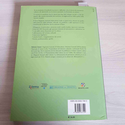 CULTURA TRA IDENTITA' E SVILUPPO - ROBERTO GROSSI - IL SOLE 24 ORE - 2006