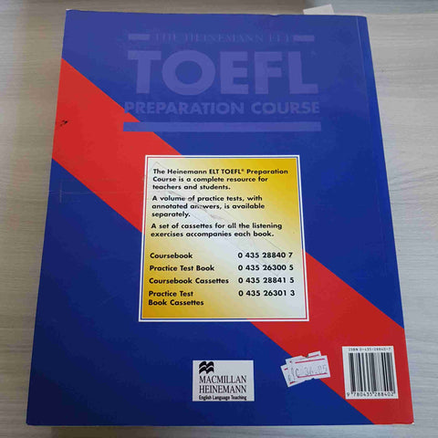 TOEFL PREPARATION COURSE - MACMILLAN HEINEMANN 1996 the heinemann elt